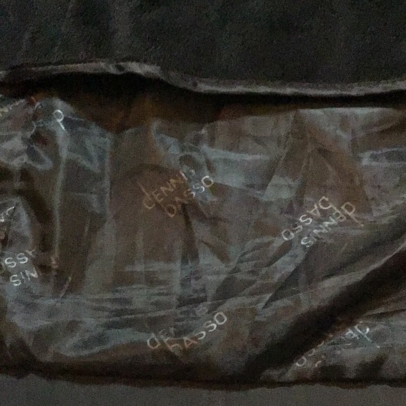 DENNIS BASSO DARK GREEN BELT TRENCH COAT SZ S - Picture 7 of 11